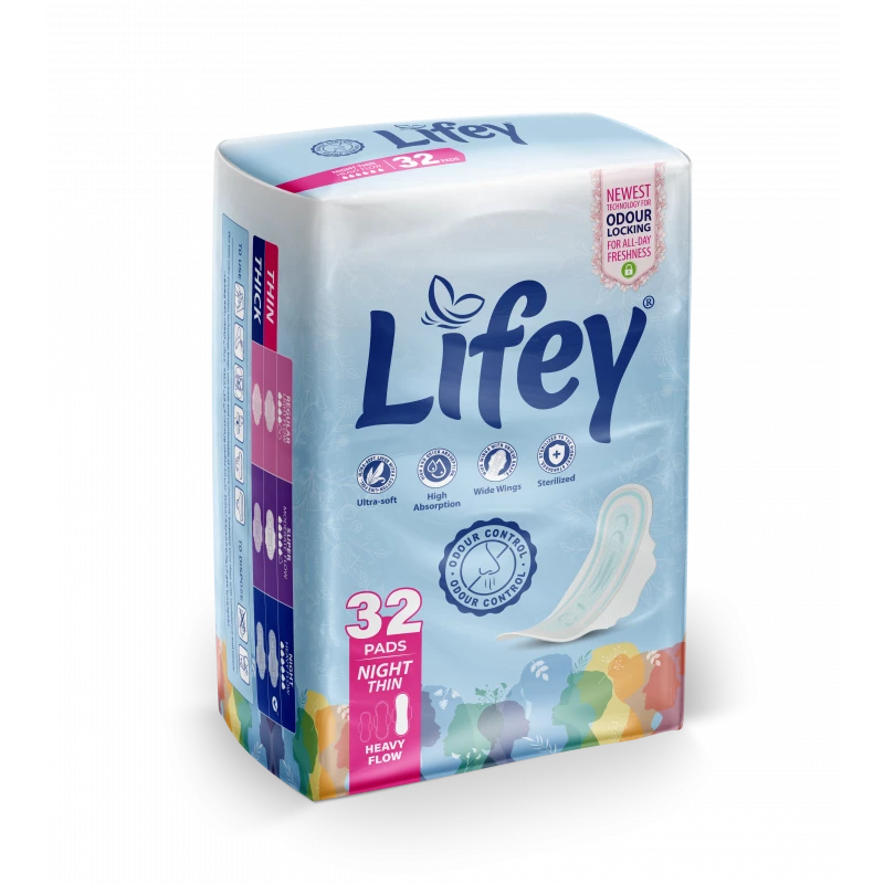 Lifey Night Thin Night Pads