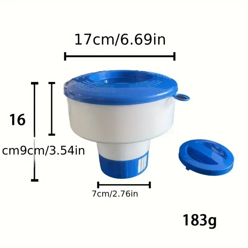 Intex Pool Chlorine Float Dispenser PP Material (Blue)