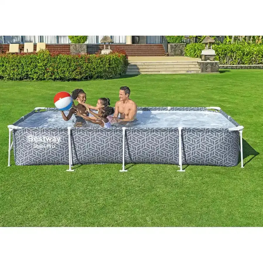 Bestway Steel Pro Pool Set (12' x 6'7" x 26"/3.66m x 2.01m x 66cm)