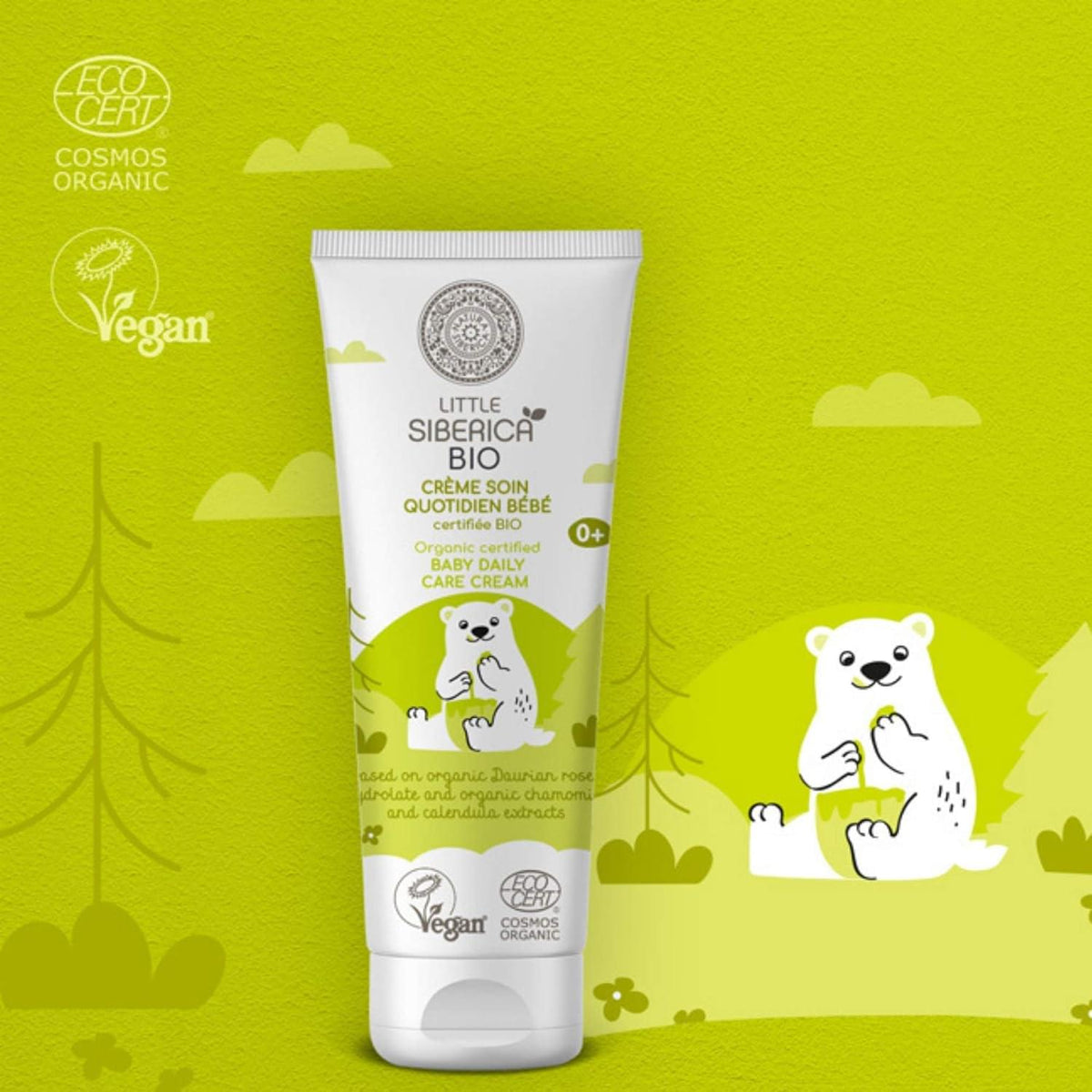 Natura Siberica Little Siberica. Organic Certified Baby Daily Care Cream (75ml)