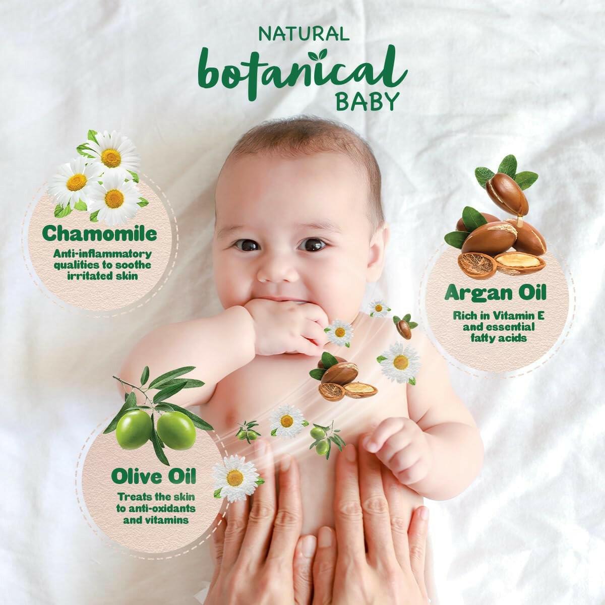 Pigeon Natural Botanical Baby Massage Oil, 120ml