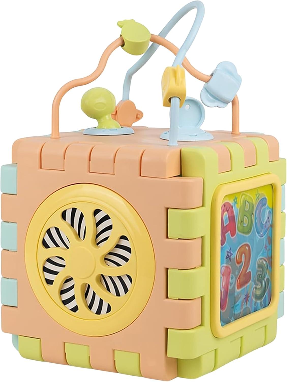 Dolu 2 In 1 Educational Cube & Puzzle