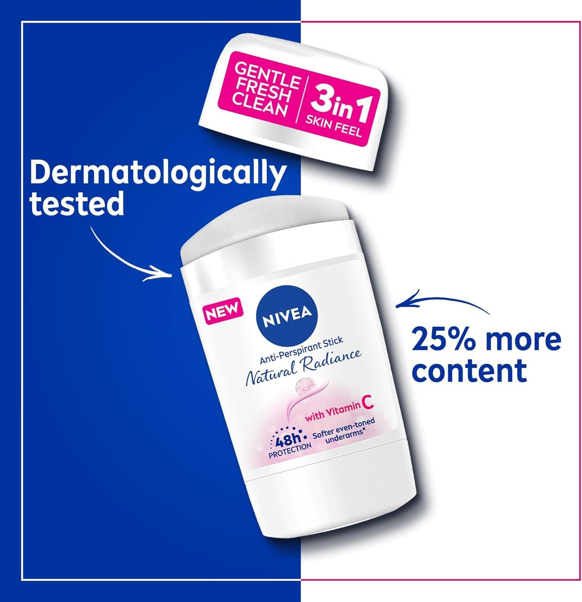 Nivea Female Deo Stick Natural Glow (50ml)