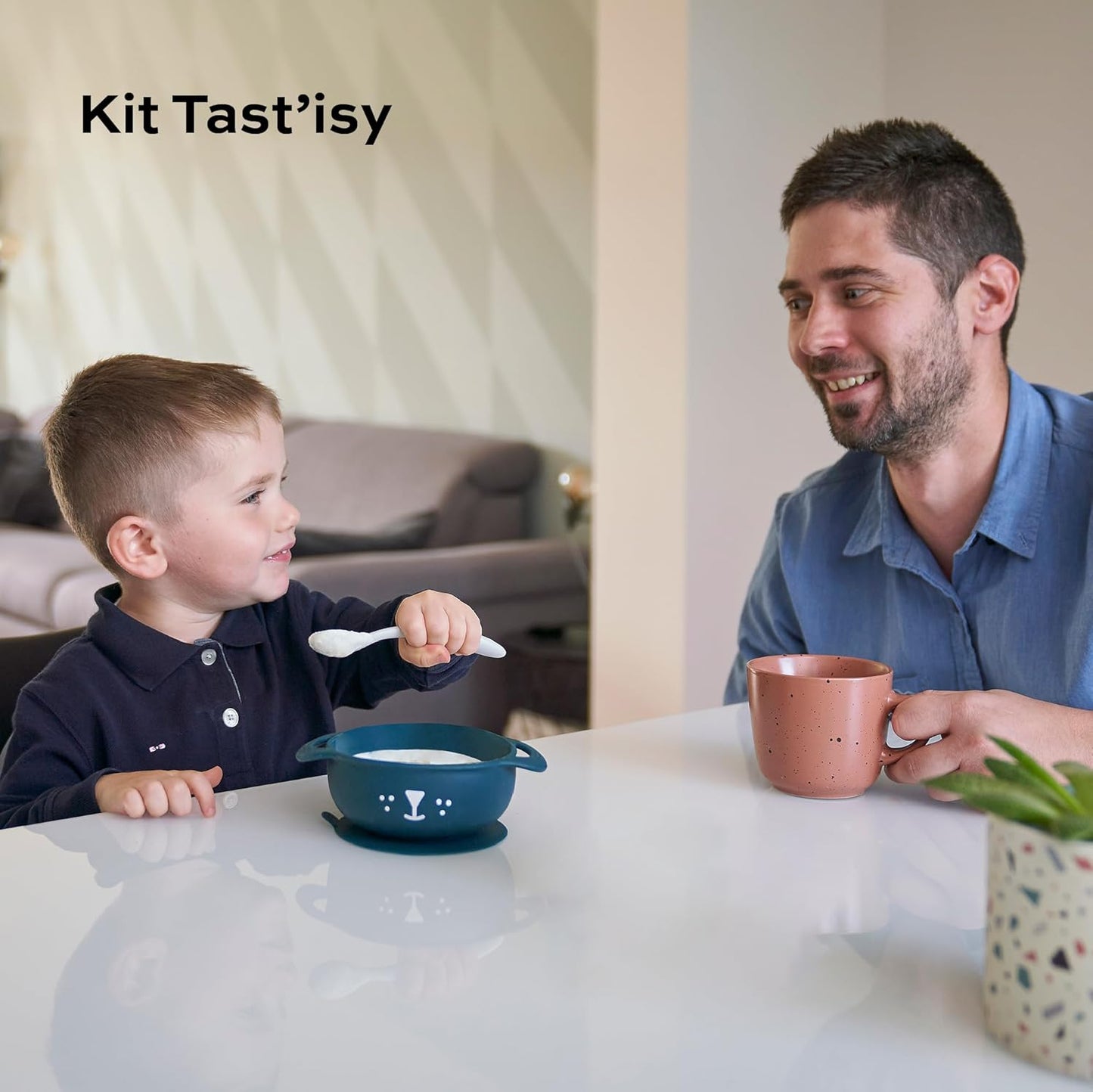 بيبي موف طقم Tast'Isy للوجبات (كلب)
