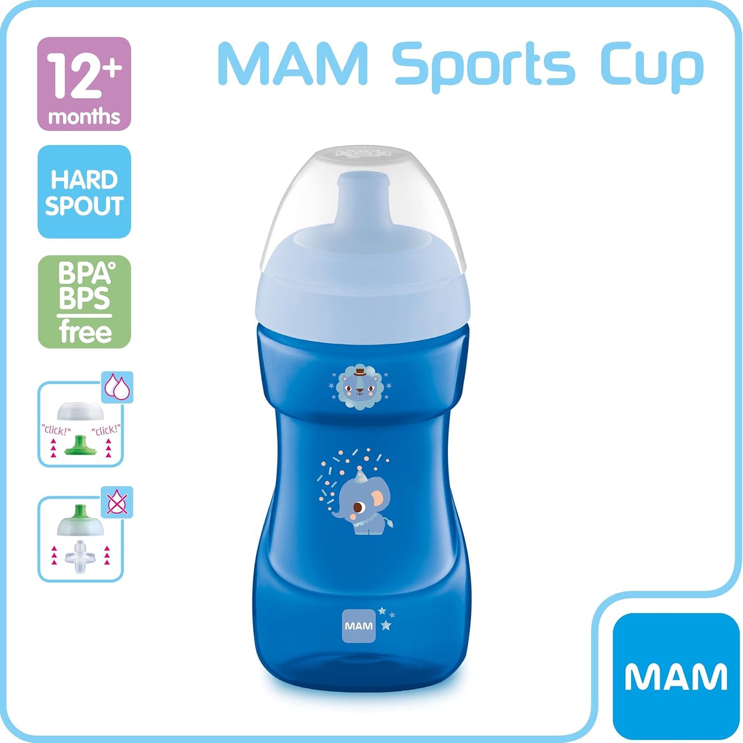 كوب رياضي من مام (330ml)
