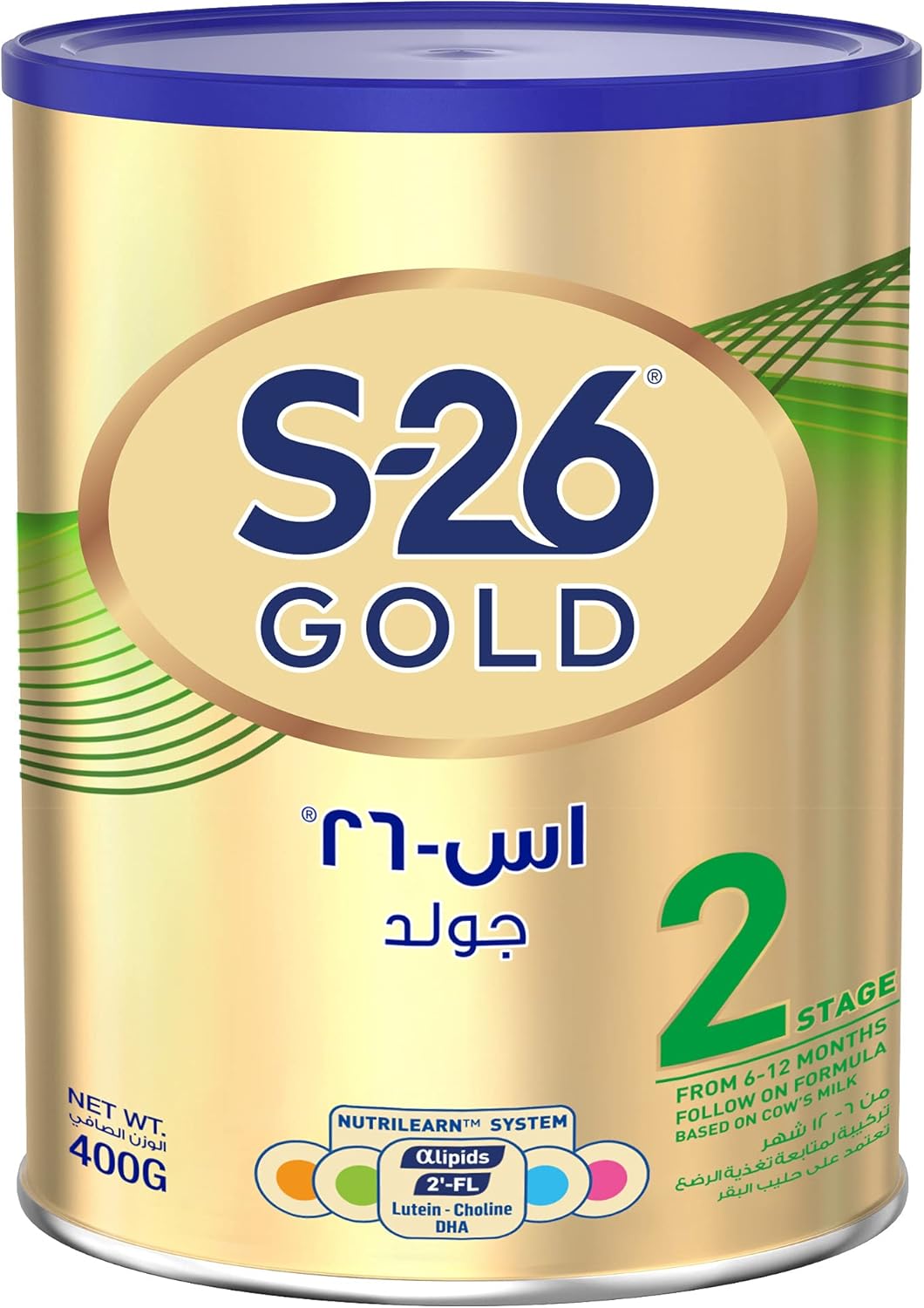 وايث للتغذية S26 ذهبي تركيبة حليب للرضع، 400g