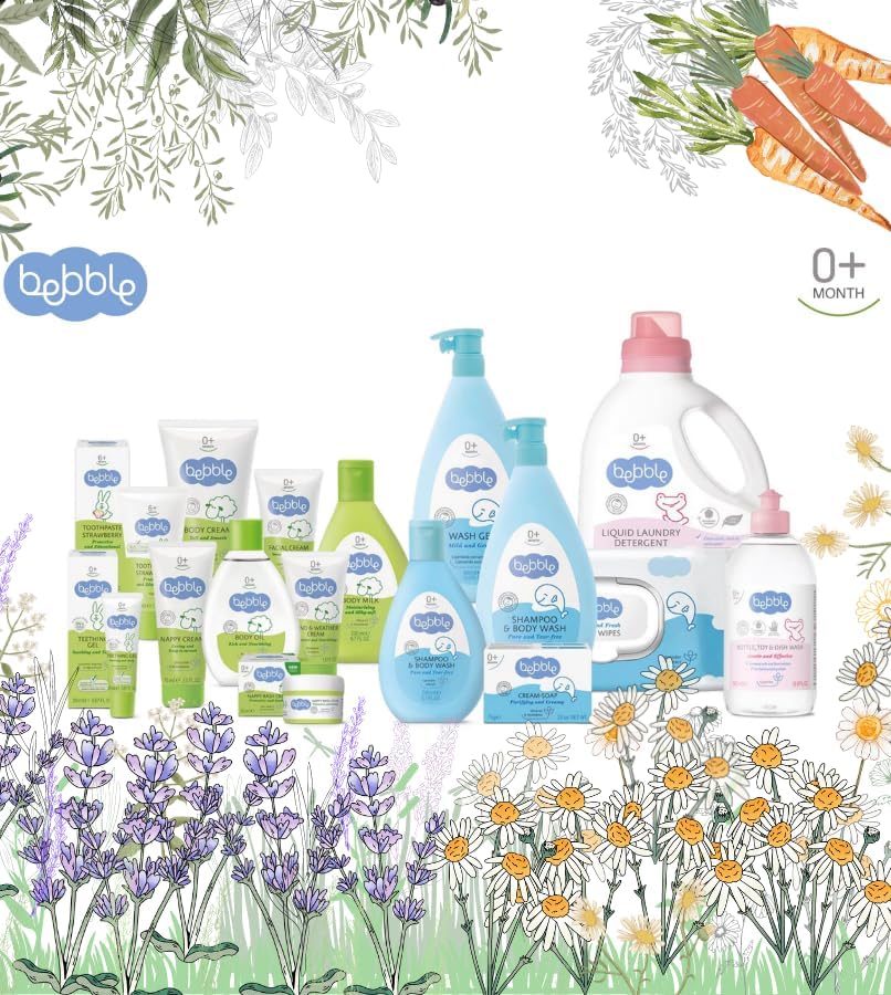 Bebble Bottle Toy & Dish Wash (500ml)