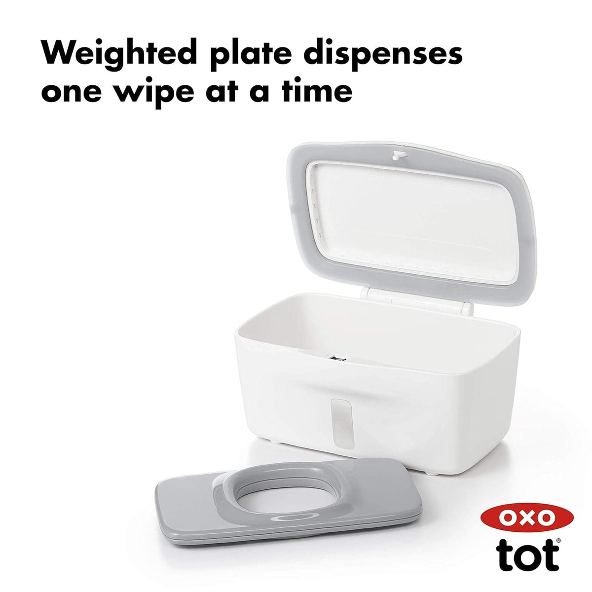 موزّع مناديل OXO Tot Perfect Pull، رمادي