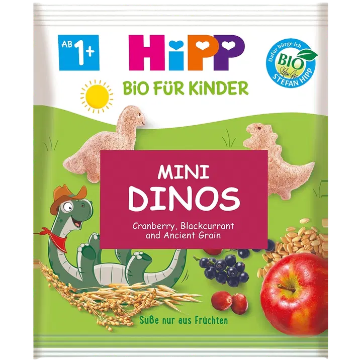Hipp Oragnic Mini Dinos Cranberry (30g)