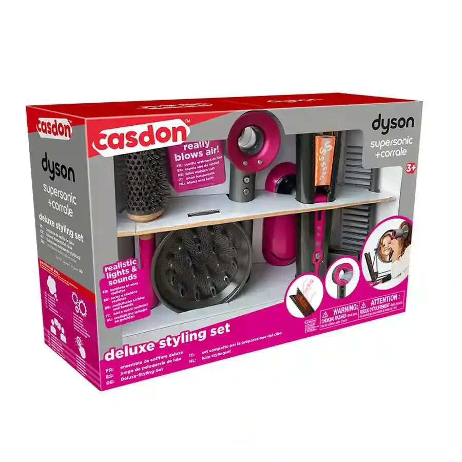 Casdon - Dyson Supersonic & Corrale Deluxe Styling Set - Multicolor