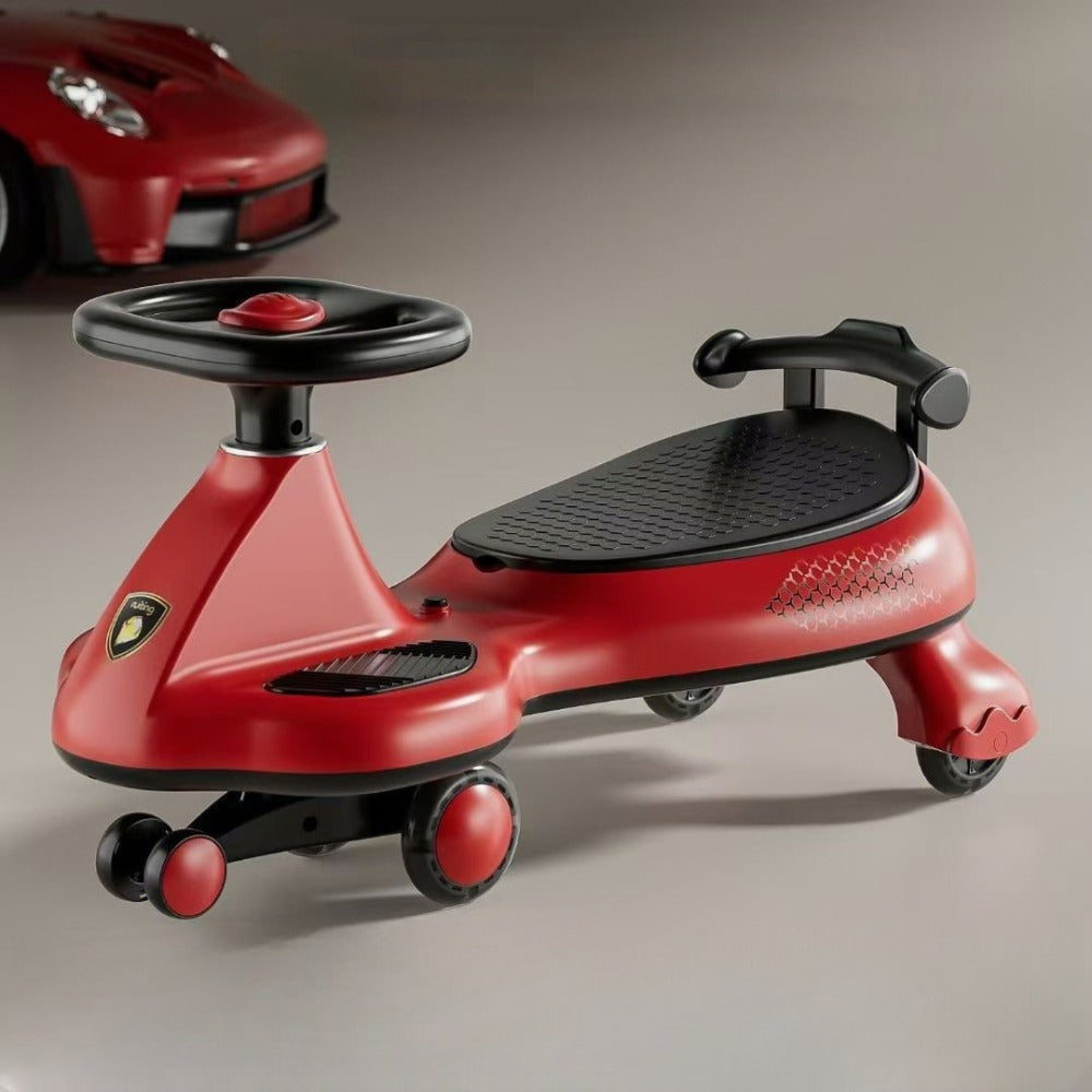 Tobbi Kids Infinity Swing Car Ride-On – Red