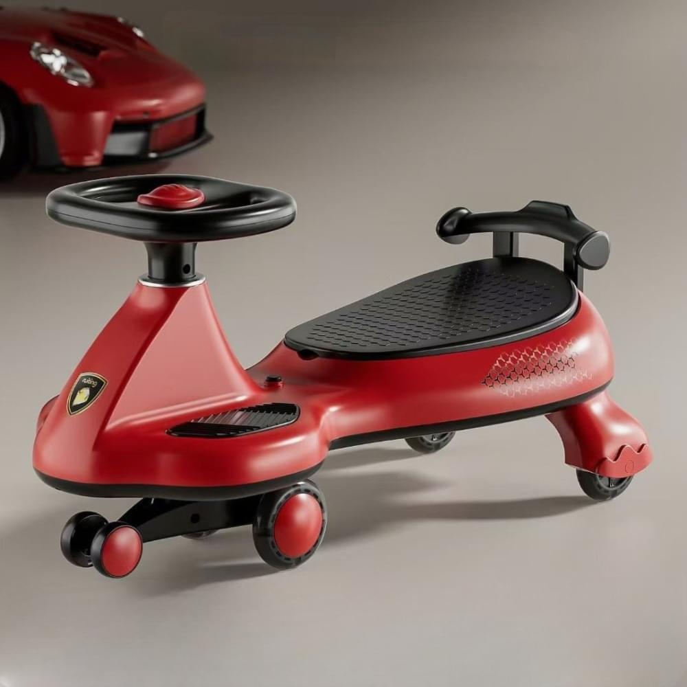 Tobbi Kids Infinity Swing Car Ride-On – Red