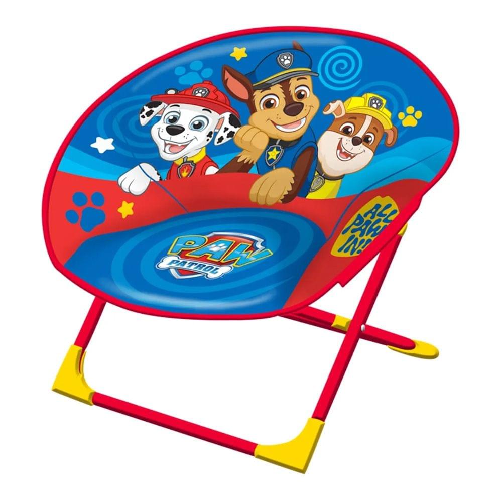 Paw Patrol - Kids Moon Chair - Blue & Red