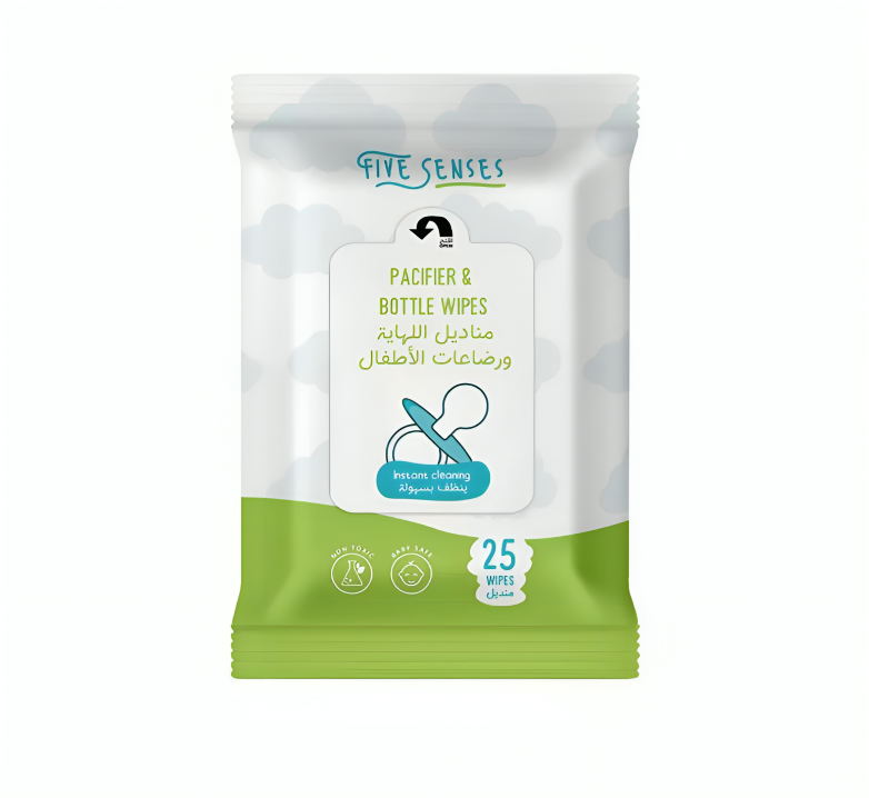 Five Senses Pacifier Wipes (25 Pcs)