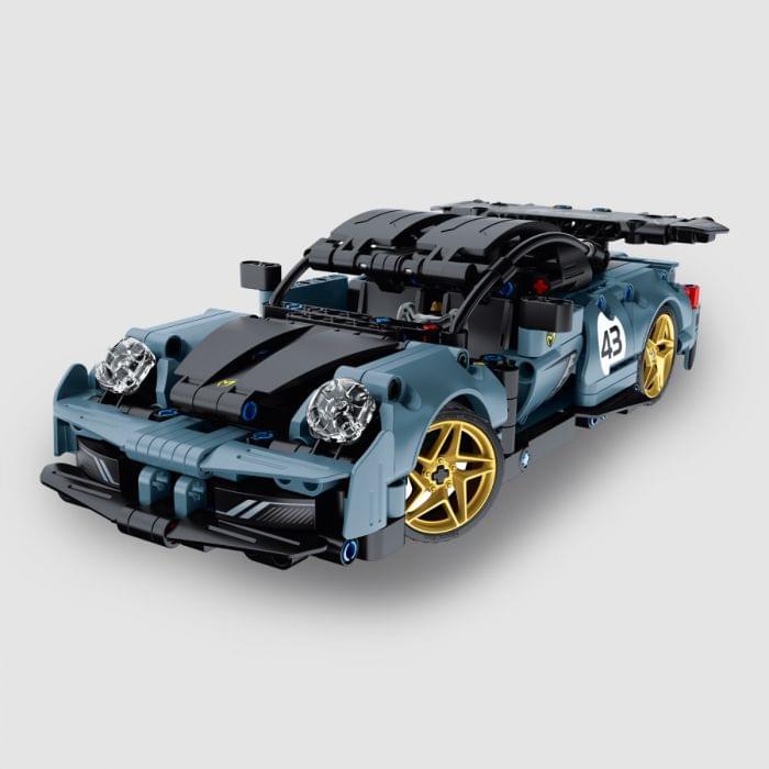 iM.Master 2.4G R/C & APP Programming Super Car (8043) – Blue, 449pcs