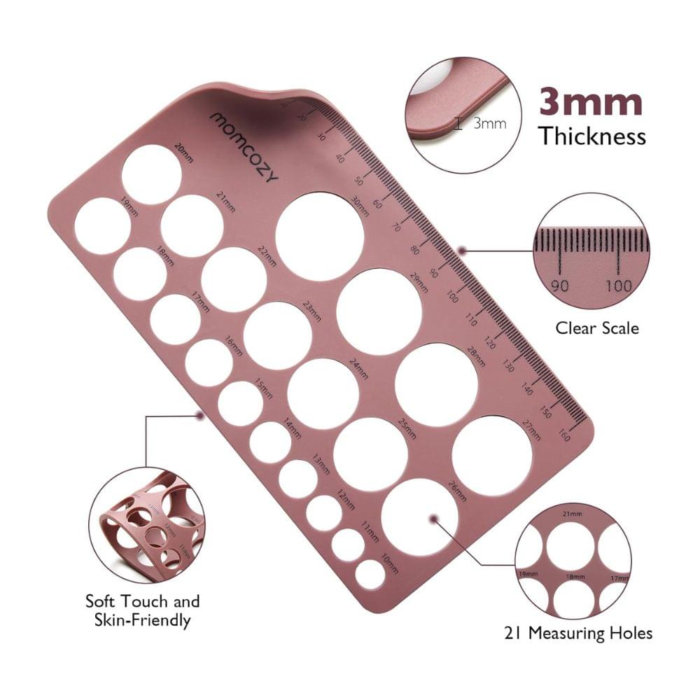 Momcozy Nipple Ruler For Flange Sizing