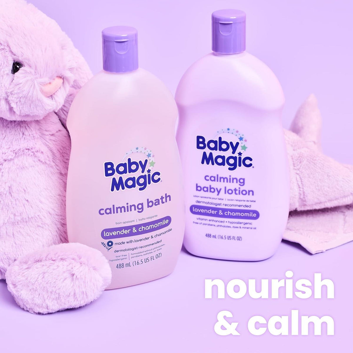 Baby Magic Lavender & Chamomile Calming Bath (488ml)