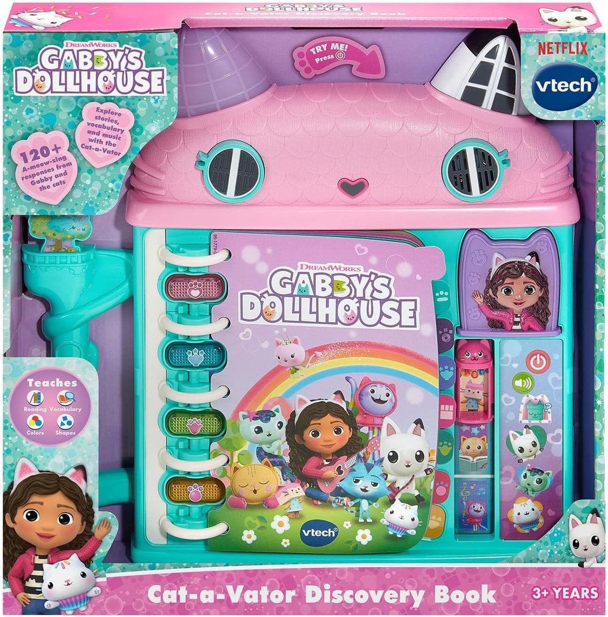 كتاب اكتشاف كات فاتور من بيت الدمى غابي من VTech
