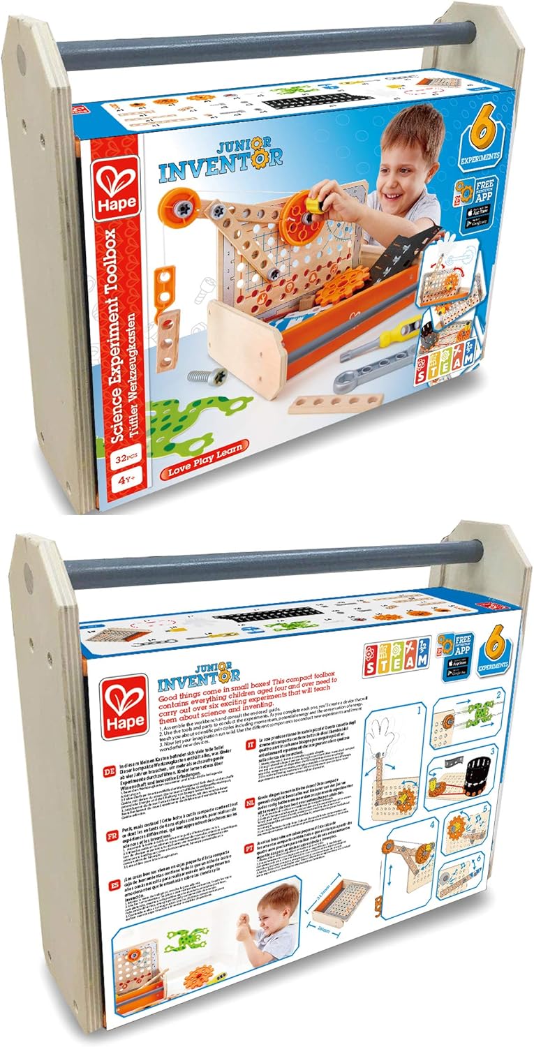 Hape Science Experiment Toolbox