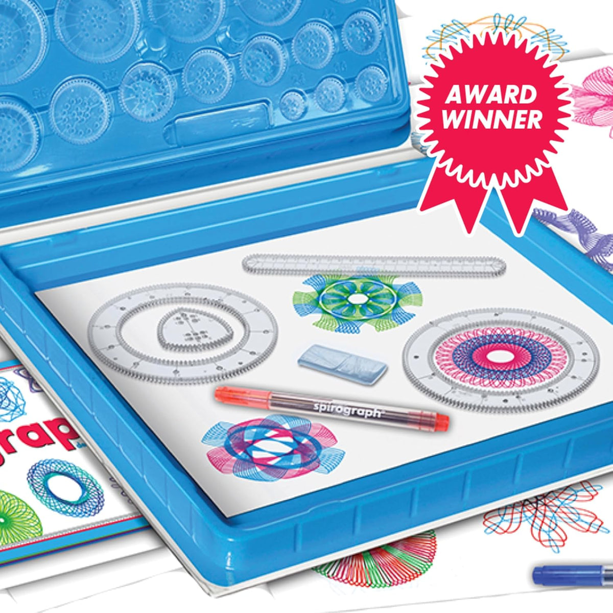 Spirograph Deluxe Set β Spiral Art Drawing Kit