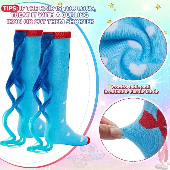 جوارب Tarpop بطبعة وحيد القرن للنساء، زوجان