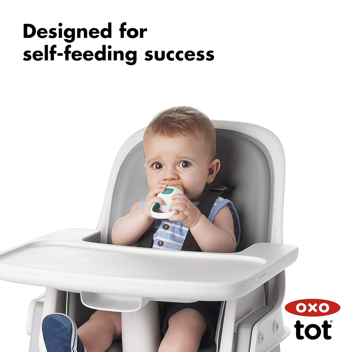 ملعقة إطعام ذاتية من السيليكون OXO Tot
