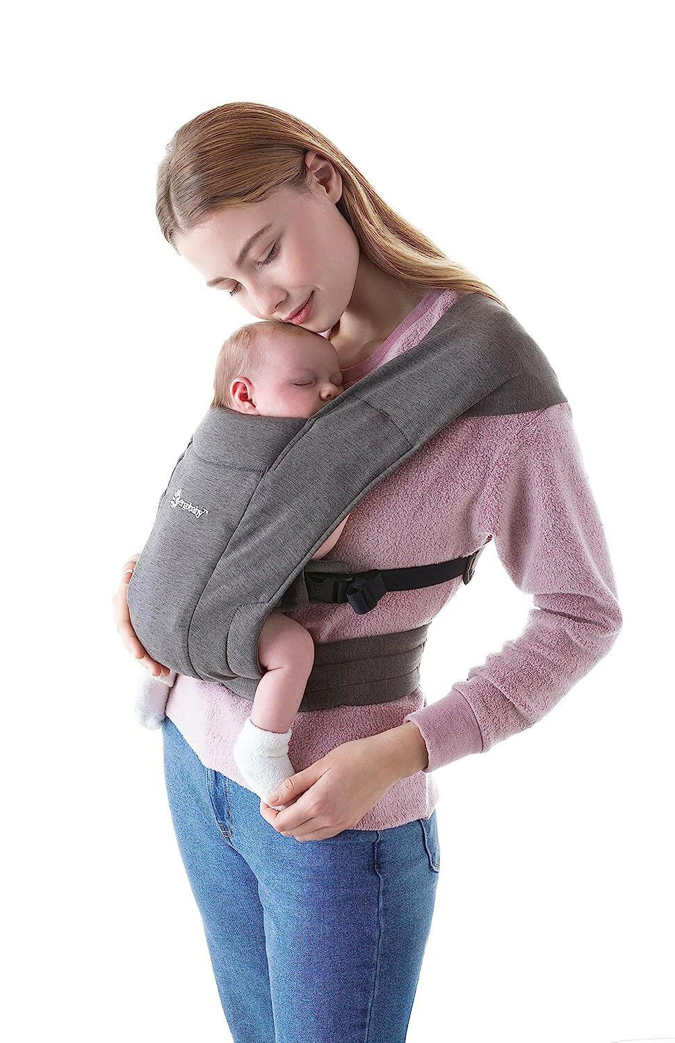 Ergobaby Embrace Cozy Newborn Baby Wrap Carrier (7-25 Pounds), Ponte K – Qatar Moms