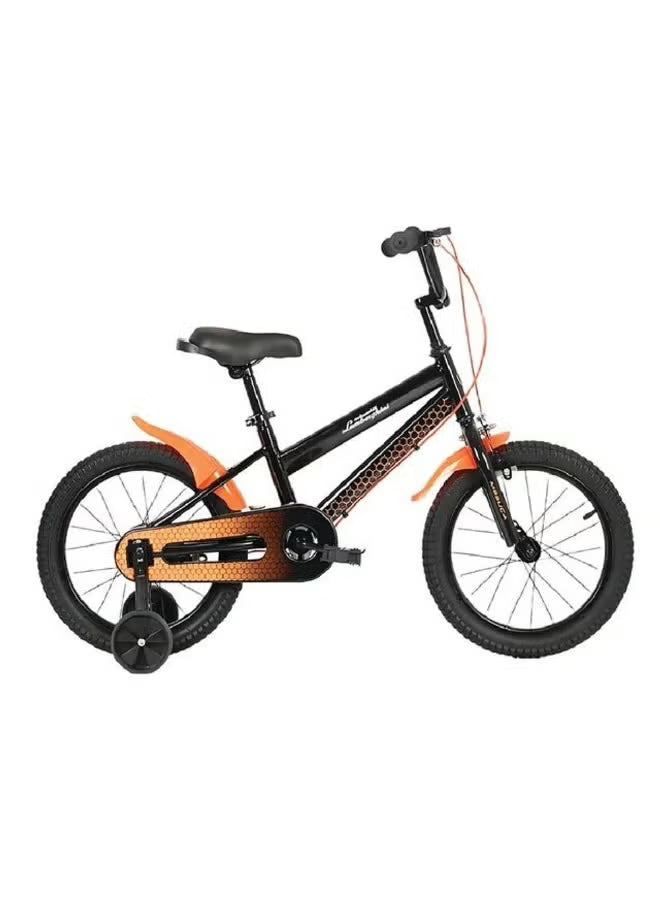 Lamborghini - Adjustable Kids Bike - Orange & Black - 20-Inch
