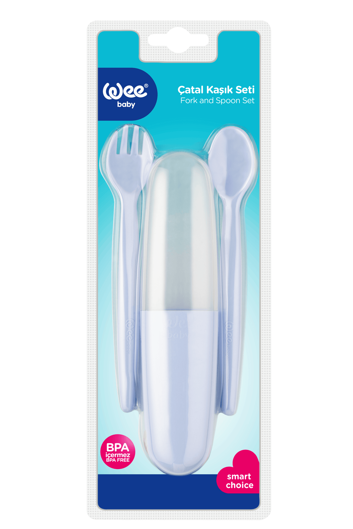 Wee Baby Fork + Spoon + Case