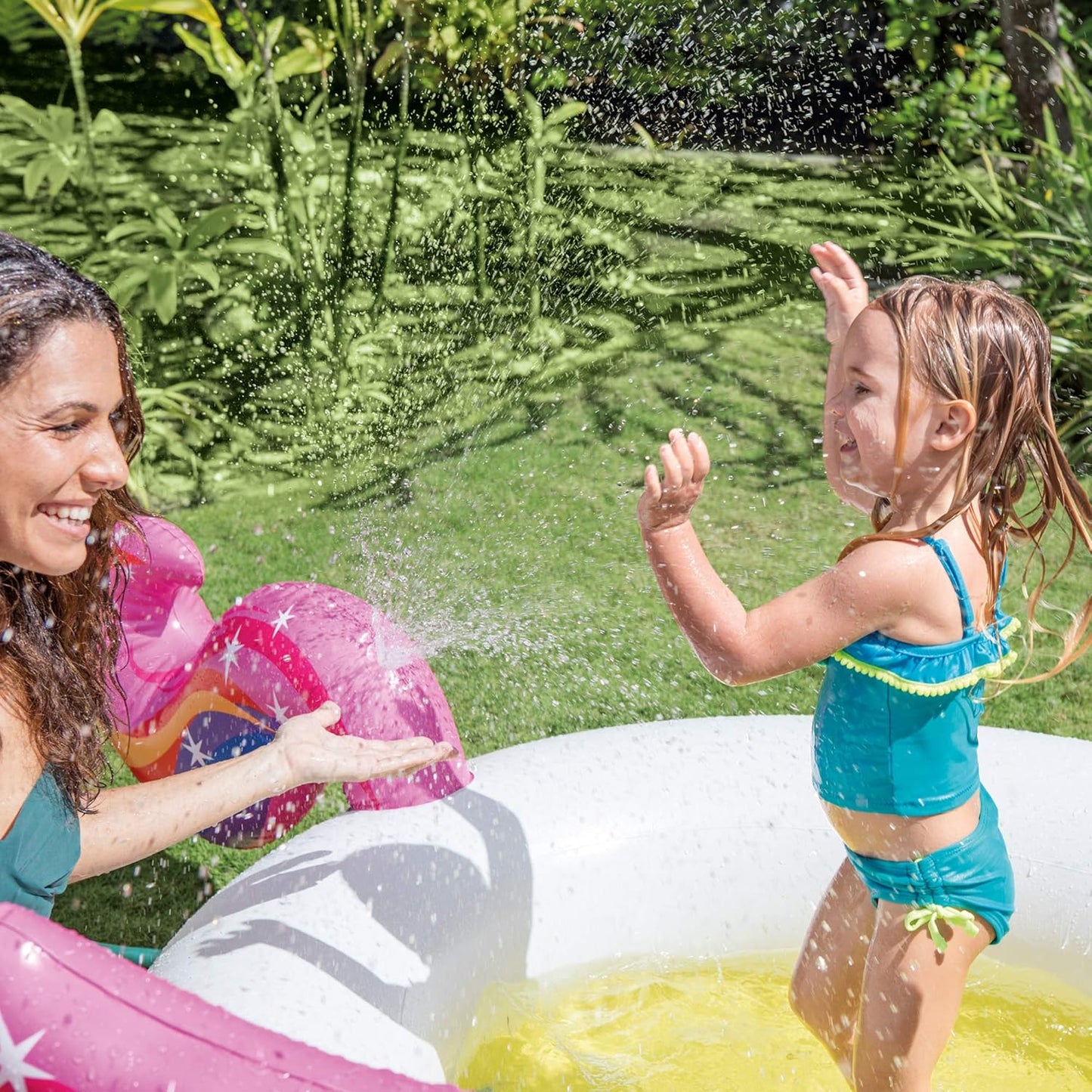 Intex Mystic Unicorn Spray Pool (107"X76"X41")