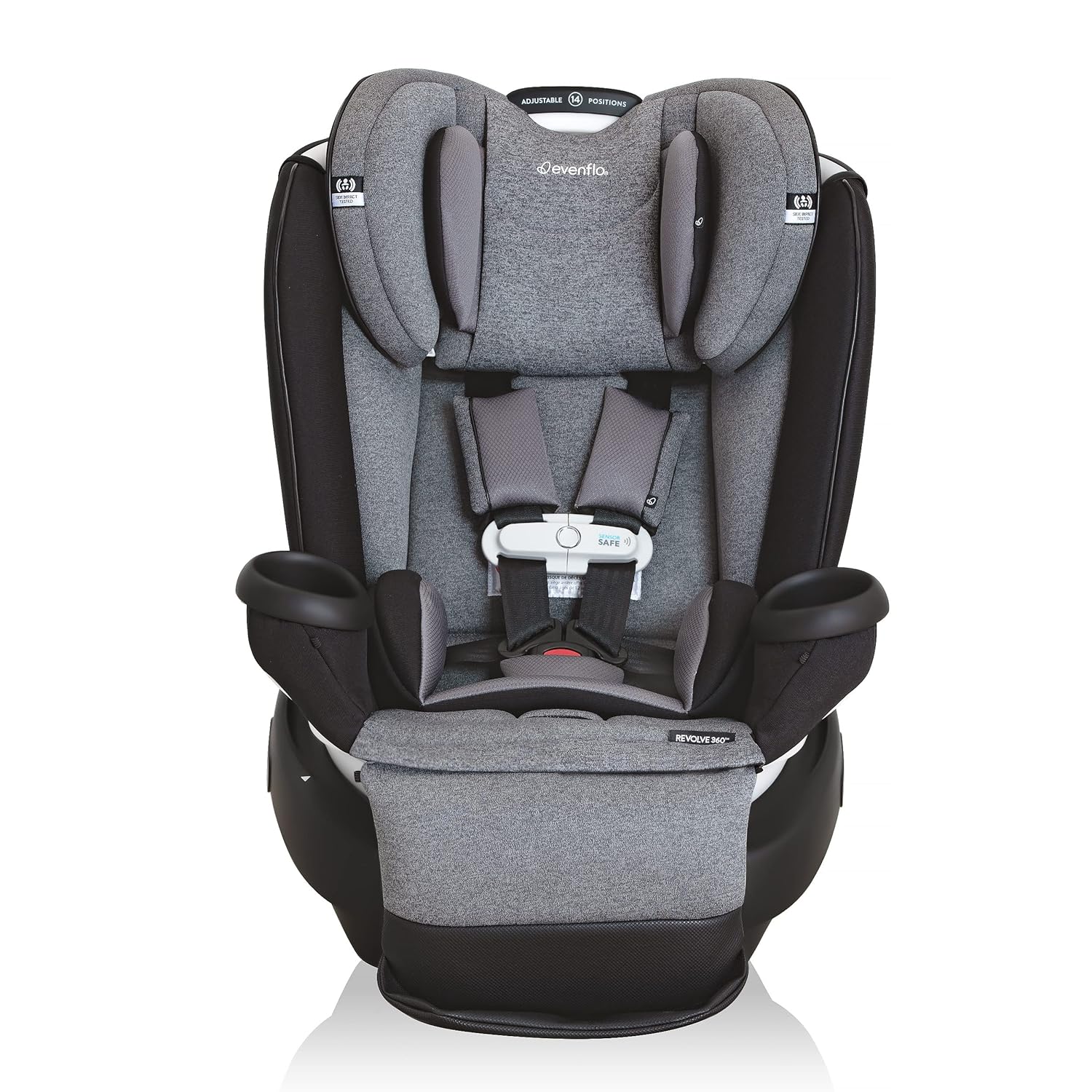 Evenflo Gold Revolve360 Extend All In One Rotational Car Seat with Sen – Qatar Moms