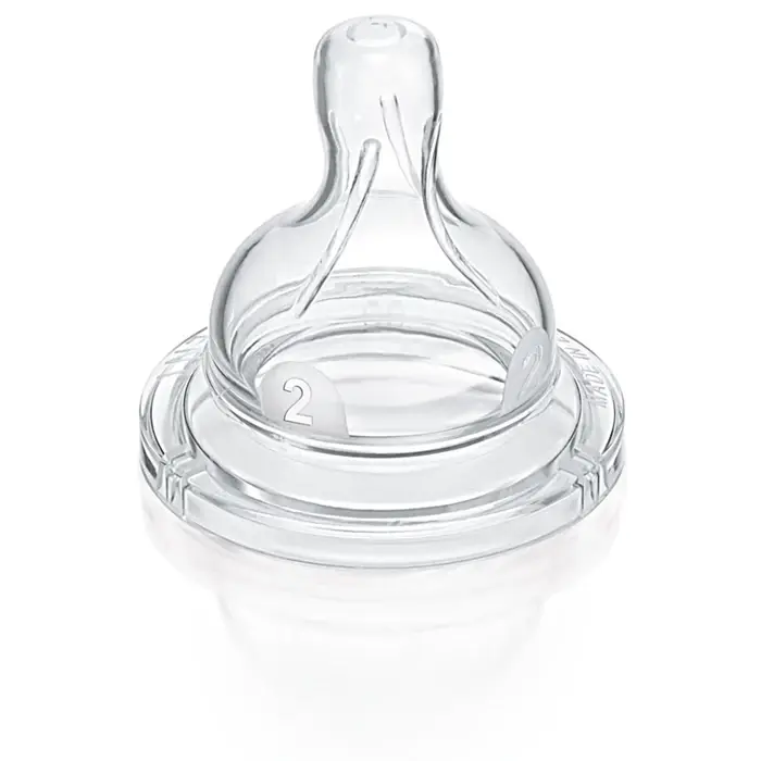 Philips Avent Anti-Colic Teats (1 Month) - Pack of 2