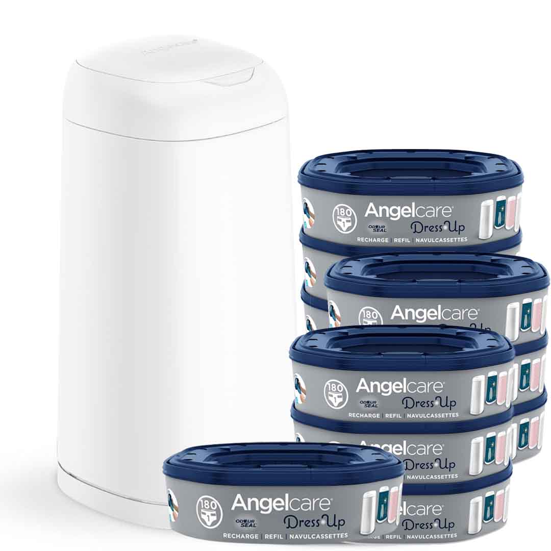 Angelcare Dress up Bin Octagonal + 10 Refills