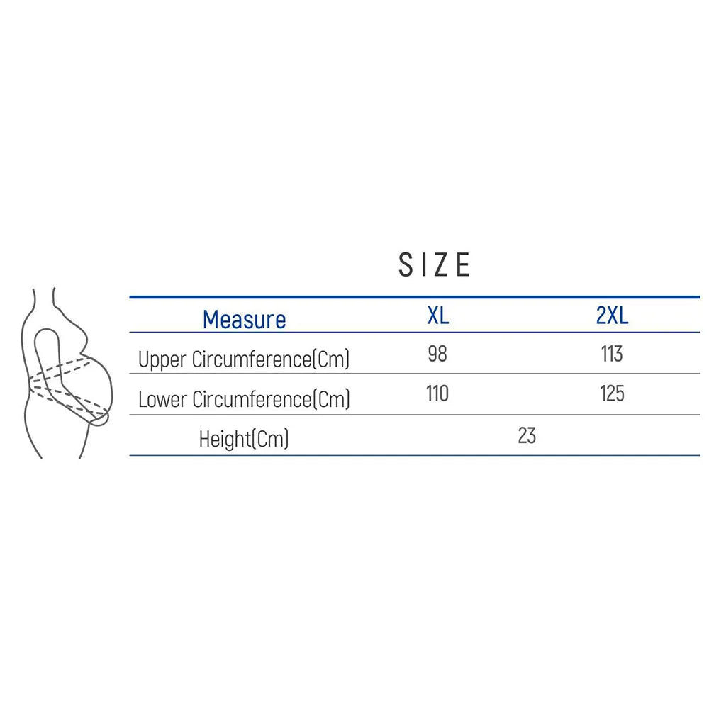 Dr. Med Adjustable Maternity Support Belt (Grey)