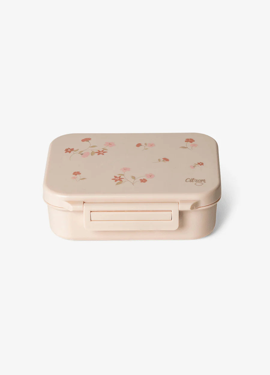 Citron Tritan Snackbox Wiith 3 Compartments For Kids