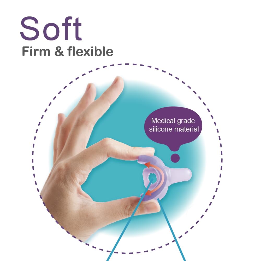 Farlin Silicone Soother Pacifier (6months+)