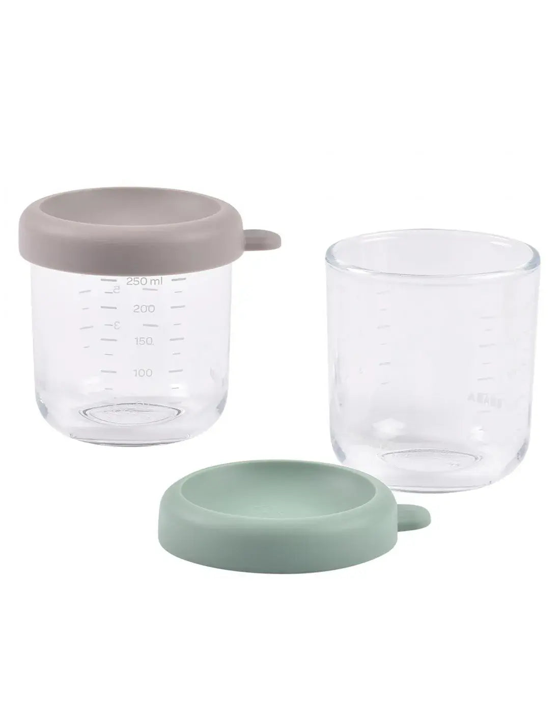 طقم برطمانات حفظ زجاجية بالعسل من Beaba (2x250ml)