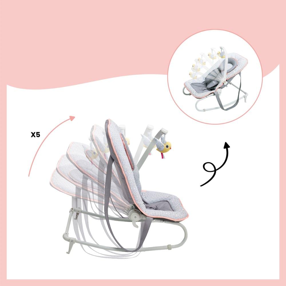 بيبي موف كرسي Transat Graphik (خوخي)