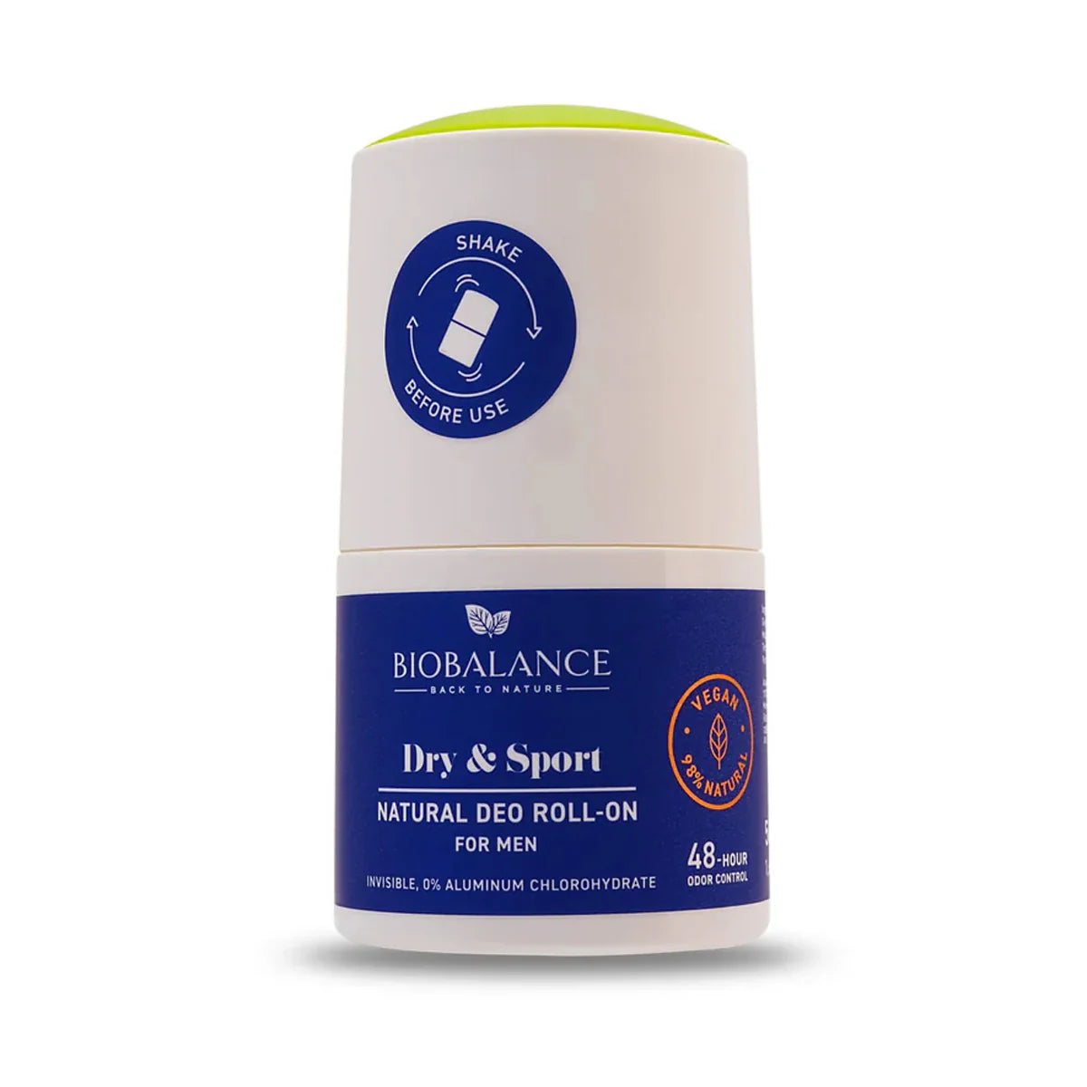 Biobalance Bb Dry & Sport Natural Deo Roll-On For Men (50ml)