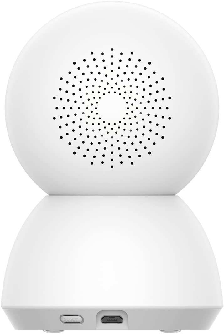 Xiaomi Smart Camera C300, 2K Clarity, 360° Vision, AI Human Detection, F1.4 Large Aperture and 6P Lens, Enhanced Color Night Vision in Low Light, Full Encryption for Privacy Protection, White.