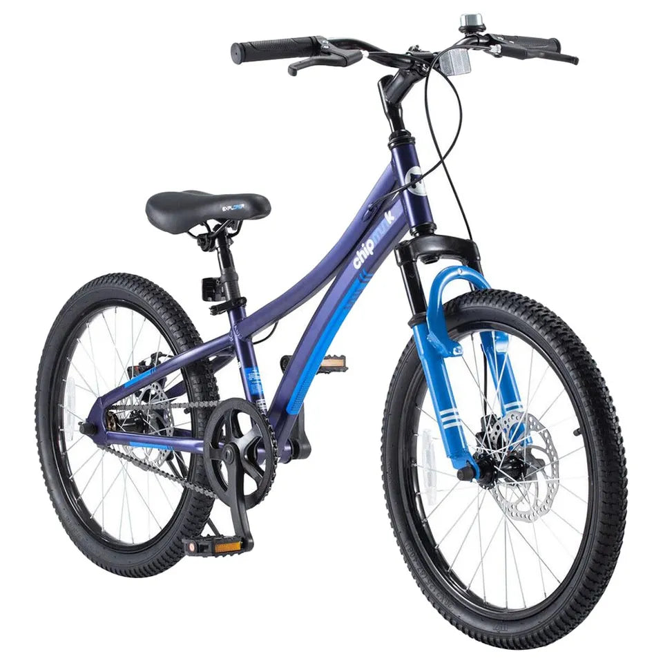 Chipmunk - Explorer 20-Inch Kids Bicycle - Alloy Blue