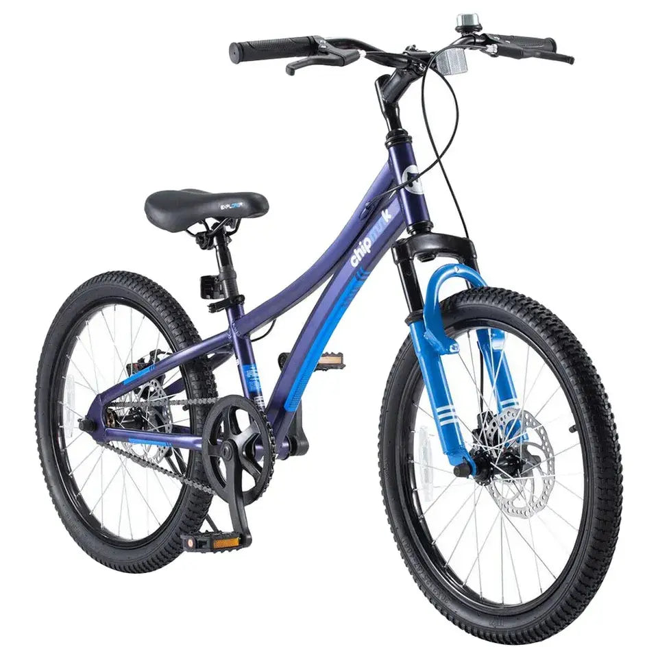 Chipmunk - Explorer 20-Inch Kids Bicycle - Alloy Blue