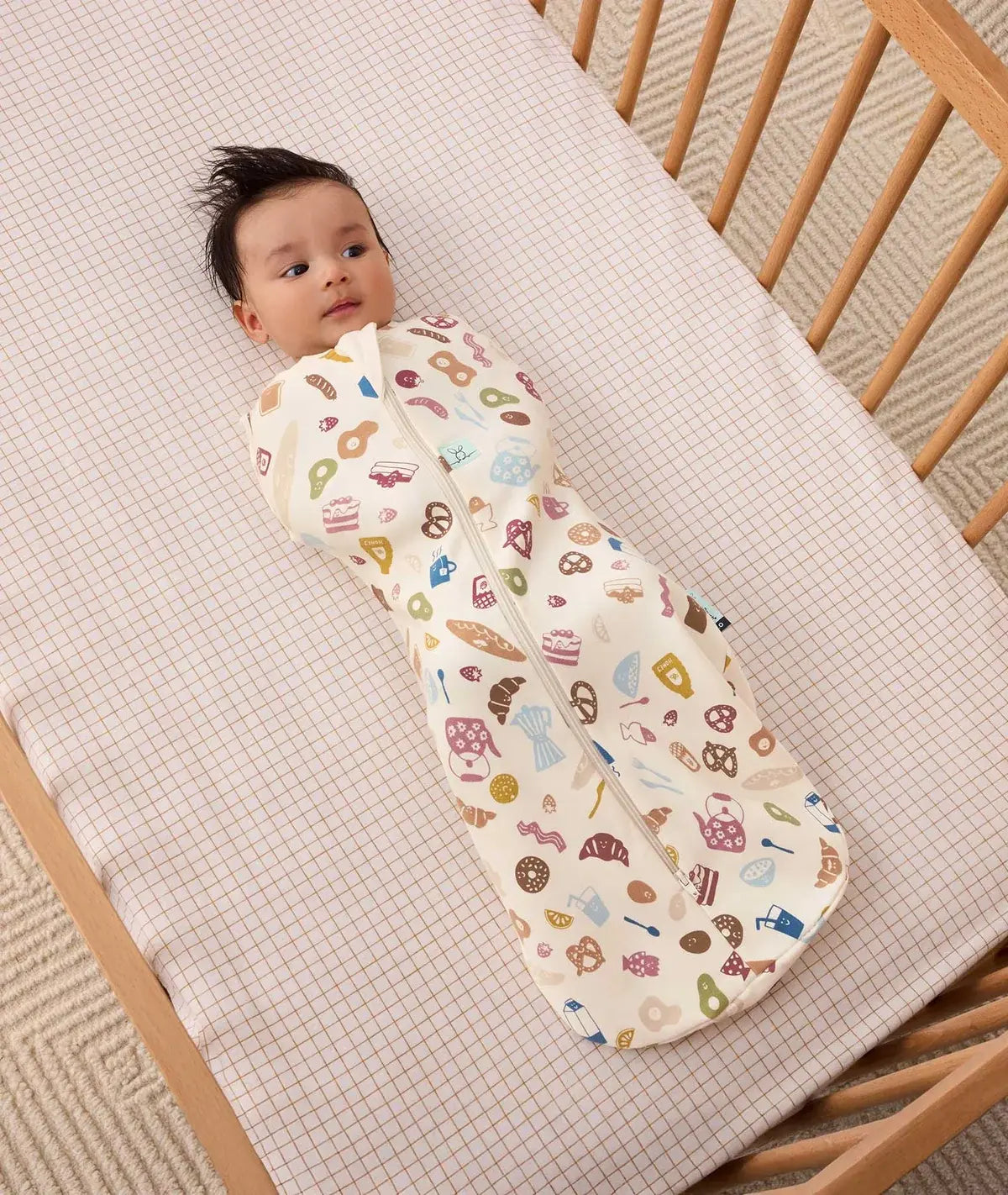 ErgoPouch Cocoon Swaddle Bag Tog 0.2 (Bon Appetit)