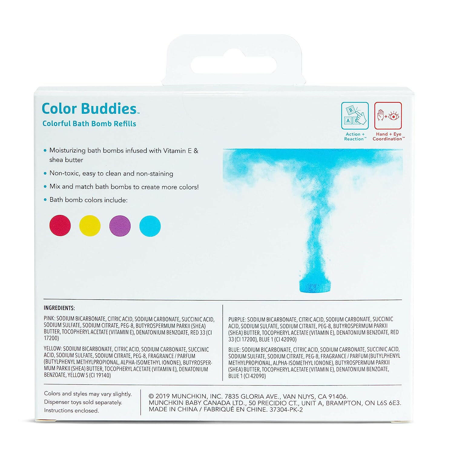 Munchkin Color Buddies Refill Tablets.