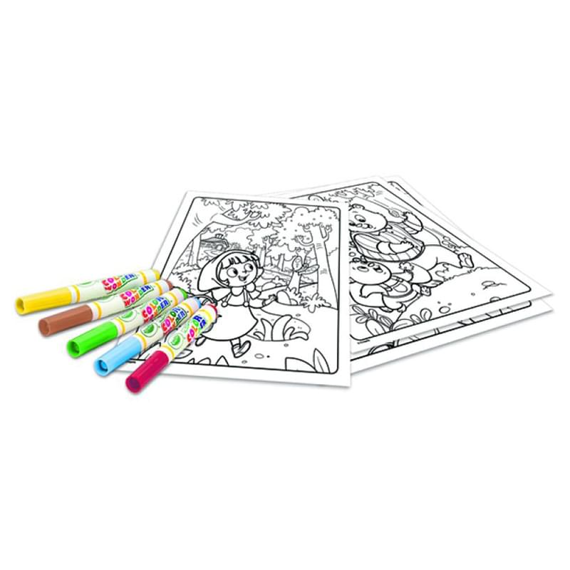 Crayola Color Wonder – Once Upon A Time Coloring Book with Markers