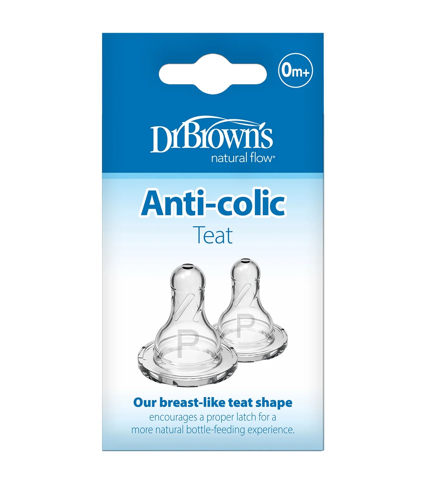 Dr. Brown's Preemie Flow Silicone Narrow Nipple - Pack of 2