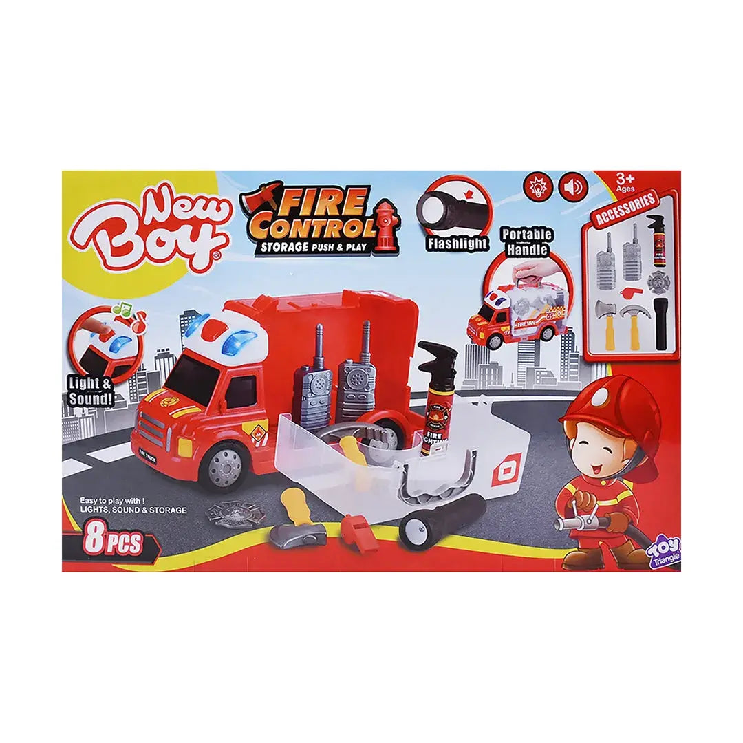 New Boy Fire Control Storage Push & Play