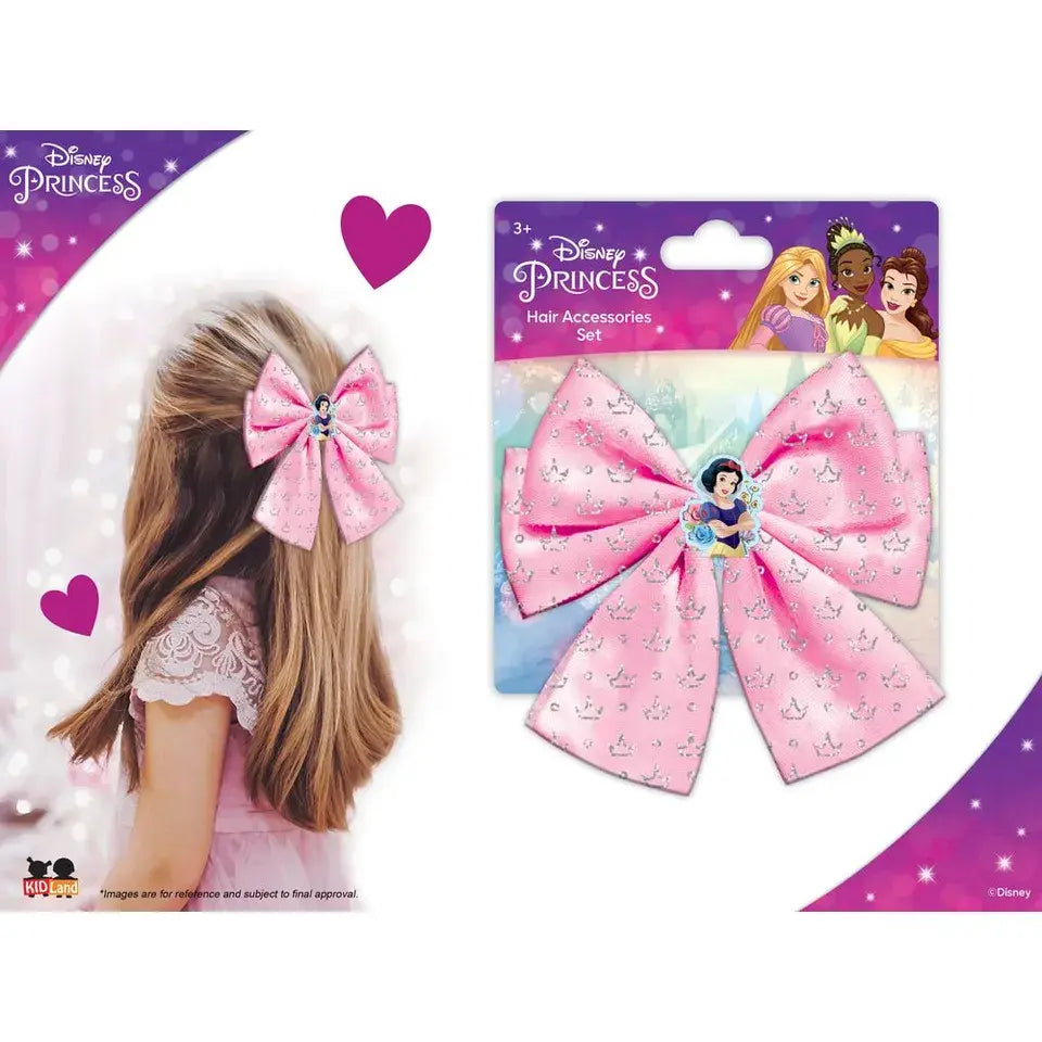 Disney - Girls Princess Bow - Pink