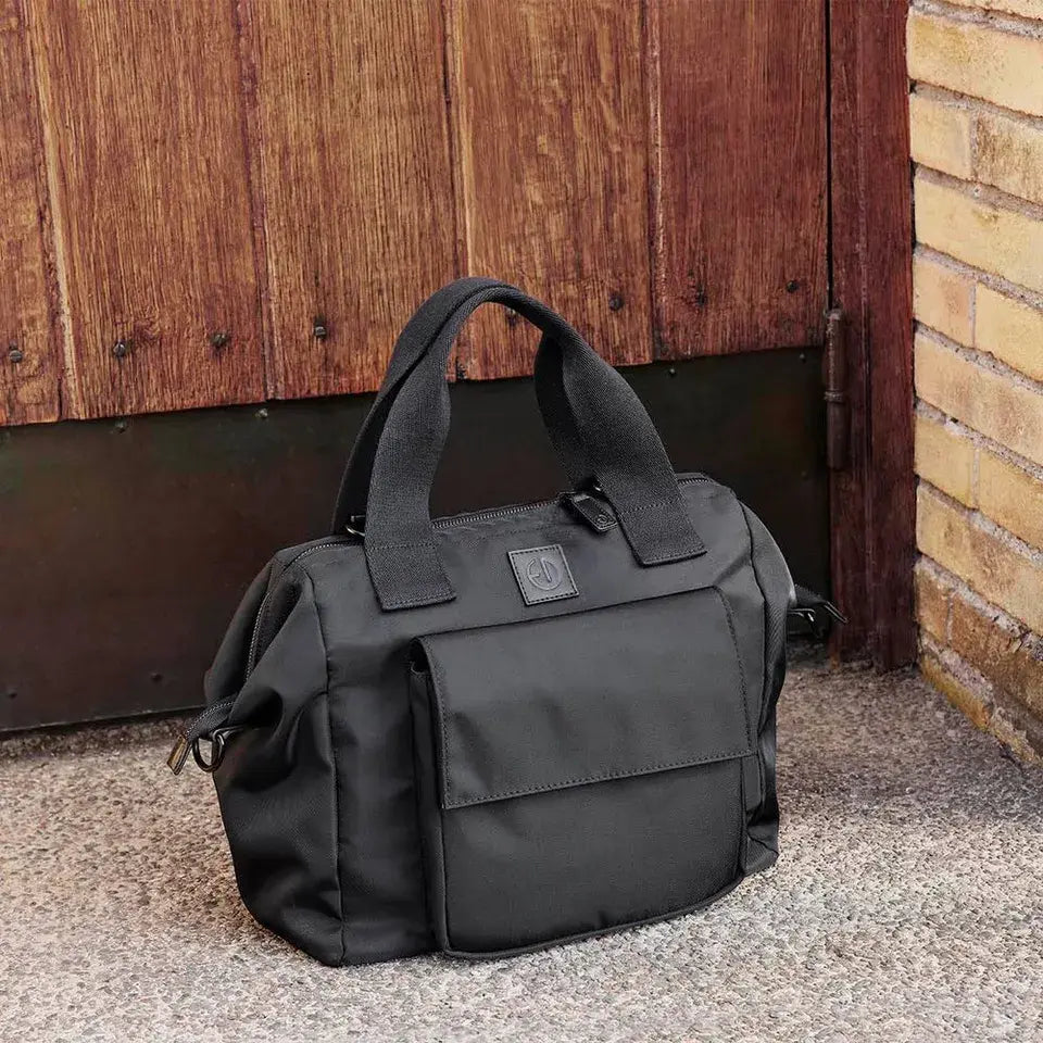Elodie - Wide Frame Multi-Purpose Changing Bag (Black)