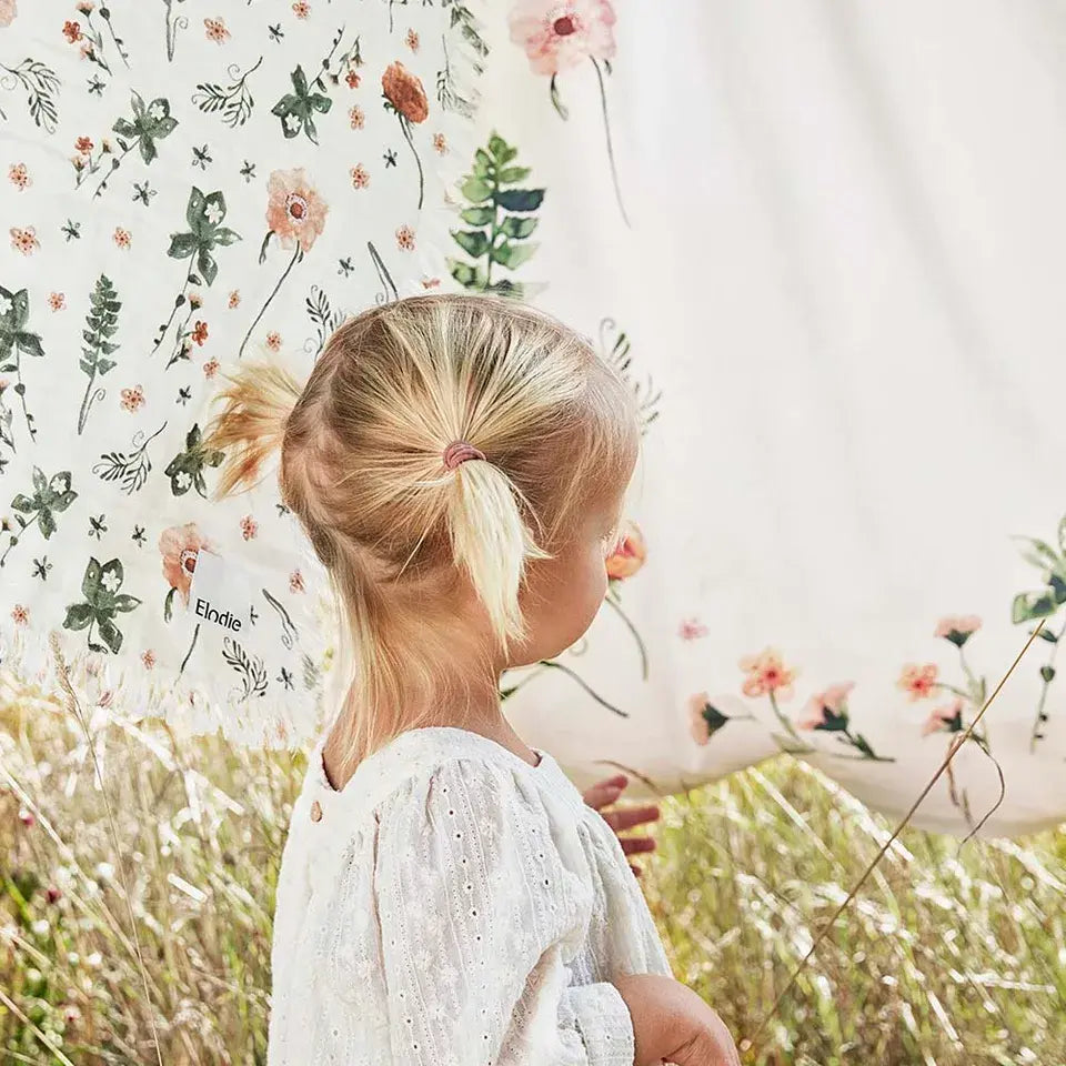 Elodie Details Bamboo Muslin Blanket (Meadow Blossom)